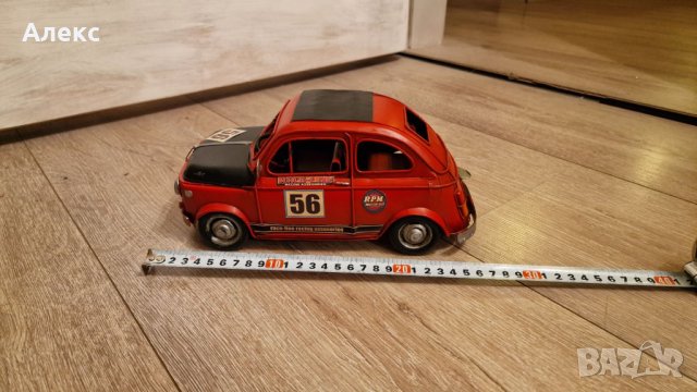 Голям метален Фиат– Нов., снимка 3 - Колекции - 40955886