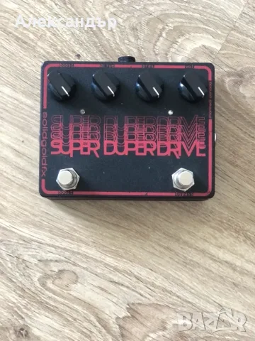 Ефект за китара SolidGoldFX SuperDuperDrive Overdrive/Boost Pedal, снимка 5 - Китари - 55742748