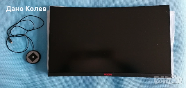 Монитор Gaming QLED VA AOC Agon AG273QCX 27"QHD, 1ms, 144Hz, Freesync, снимка 5 - Монитори - 52889777