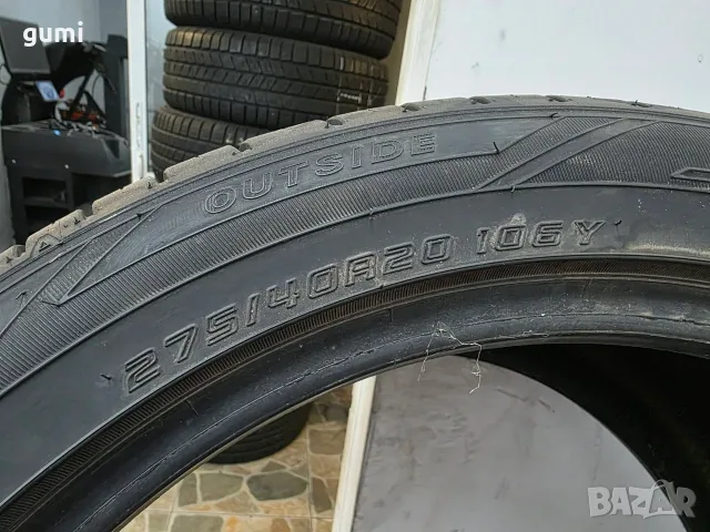 1бр летна гума 275/40/20 FALKEN L06500 , снимка 2 - Гуми и джанти - 55735404