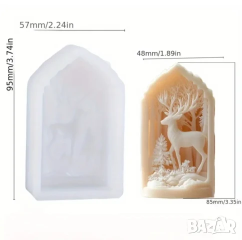 Молд елен , снимка 2 - Форми - 50772974