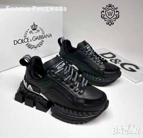 Дамски маратонки Dolce & Gabbana Super King. 