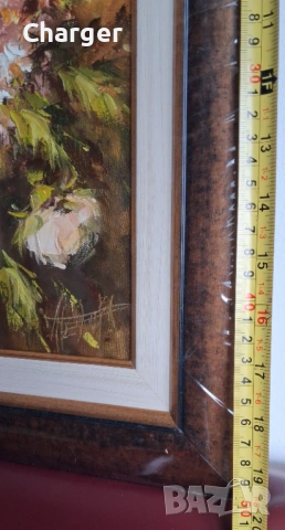 Стара картина, подписана!, снимка 6 - Картини - 53225165