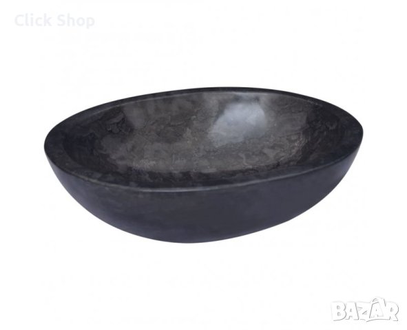 Черна мивка, 53x40x15 см, мрамор, снимка 4 - Мивки - 41004553