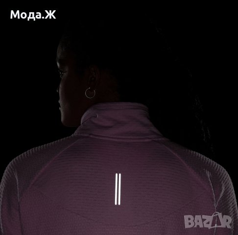 NIKE CU3264 Sphere Running Therma Dri-Fit Оригинална Дамска Поларена Ватирана Термо Блуза (XL), снимка 12 - Блузи с дълъг ръкав и пуловери - 38728759