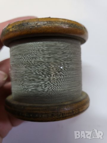 Константан (съпротивителен проводник) с д.Ф= 0,09 mm - 85 ом/м - макара с тегло - 225 грама резистор, снимка 3 - Резервни части за машини - 39595945