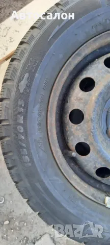 Гуми с джанти 155/70R13   4 броя, снимка 4 - Гуми и джанти - 49441576