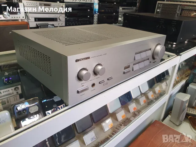 Усилвател Pioneer A-331 Две по 50 вата на 4 ома. В отлично техническо и визуално състояние., снимка 5 - Ресийвъри, усилватели, смесителни пултове - 47665245