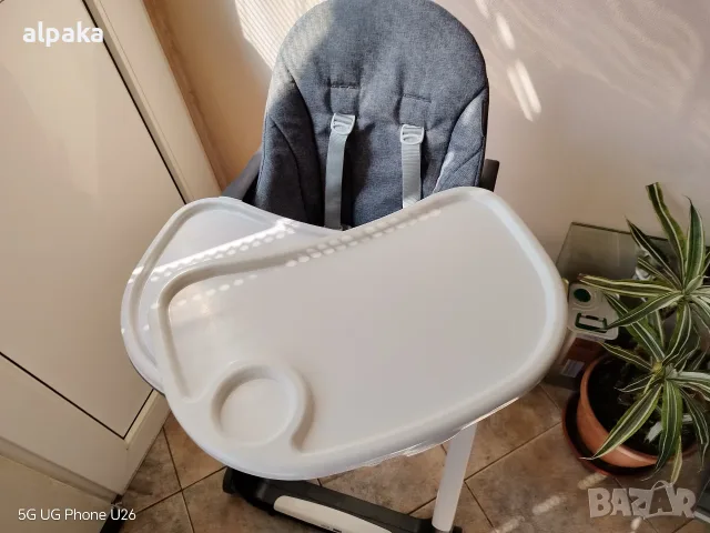 Премиум столче за хранене Peg Perego Siesta (цвят Ice) – Перфектно!, снимка 12 - Столчета за хранене - 56056728