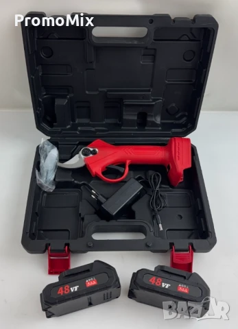 Акумулаторна лозарска ножица Градинска ножица Лозарска ножица на батерия, снимка 8 - Градинска техника - 51285424