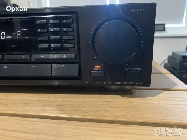 Качествен стерео рисивър Sony STR-AV220 (Audio/Video Control Center, снимка 2 - Ресийвъри, усилватели, смесителни пултове - 55848800