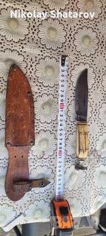 стар френски ловен нож 