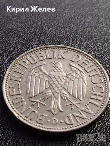 КОЛЕКЦИОНЕРСКА МОНЕТА 1 Дойче марка 1963г. МНОГО РЯДКА ГОДИНА ЗА ЦЕНИТЕЛИ 35929, снимка 10 - Нумизматика и бонистика - 39346317
