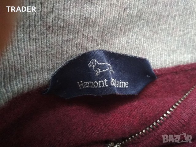 Harmont & Blaine Sweater пуловер блуза 40% вълна мерино, 10% кашмир, снимка 15 - Пуловери - 35794144