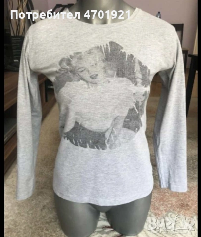 Дамска блуза с Мерилин Монро