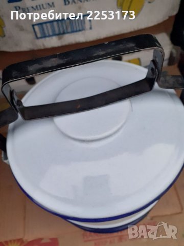 Емайлиран сет за храна, снимка 2 - Прибори за хранене, готвене и сервиране - 40016590