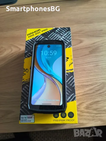 Ulefone Armor Mini 20T Pro 5G 16GB RAM 256GB ROM, Термална камера, с IP68 защита, снимка 8 - Телефони с две сим карти - 55920397