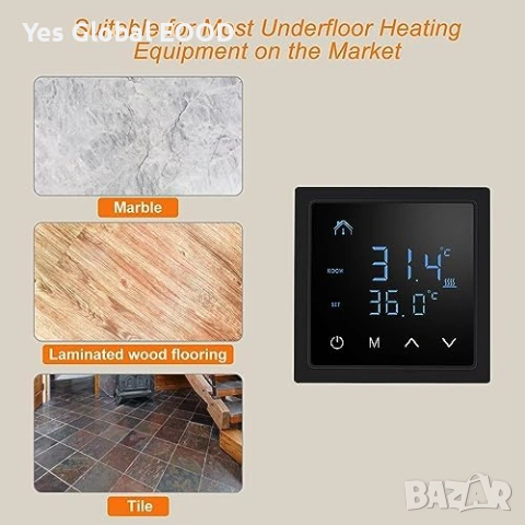 Weytoll 16A термостат за подово отопление, снимка 5 - Друга електроника - 53616215