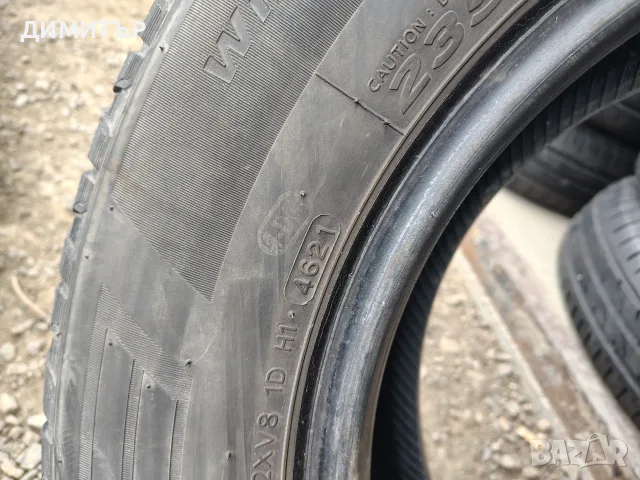 4бр.зимни гуми HANKOOK 235 65 16C DOT21 цена за брой, снимка 6 - Гуми и джанти - 55804906