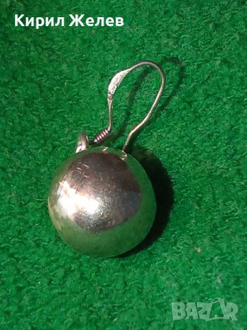 СТАРА СРЕБЪРНА КЛАСИЧЕСКИ РЕТРО СТИЛ ОБЕЦА ТОПЧЕ СРЕБРО 925 РЪЧНА ИЗРАБОТКА 22174, снимка 2 - Антикварни и старинни предмети - 40921147