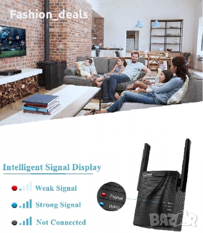 Нов WiFi адаптер Антена за увеличаване на сигнала разширител на обхвата, снимка 3 - Други - 36062769