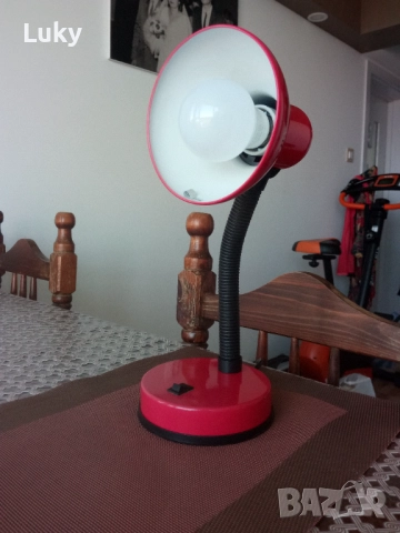 Работна,настолна лампа., снимка 3 - Настолни лампи - 51599842