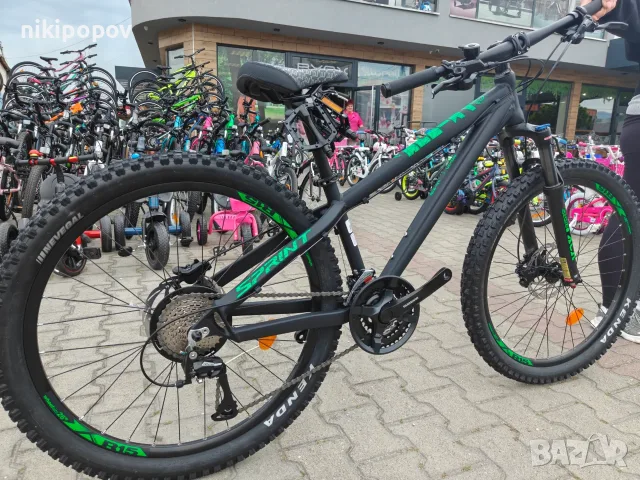 Промо велосипед 26" Sprint PRIMUS черен/зелен, снимка 11 - Велосипеди - 56069985