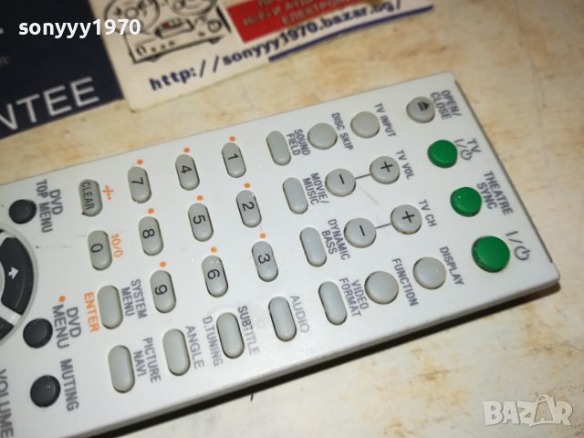SONY RM-ADU005 AUDIO REMOTE CONTROL 3007231215, снимка 11 - Ресийвъри, усилватели, смесителни пултове - 41701935