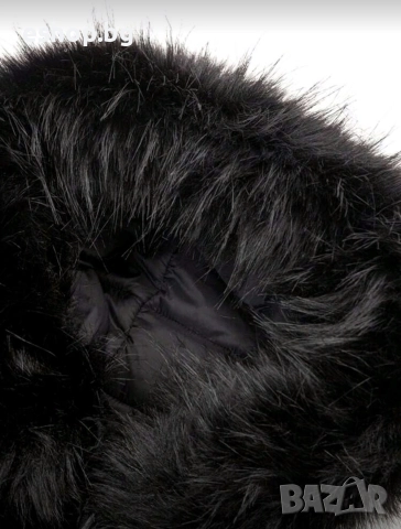 Дамско двулицево пухено яке с качулка, снимка 9 - Якета - 52967993