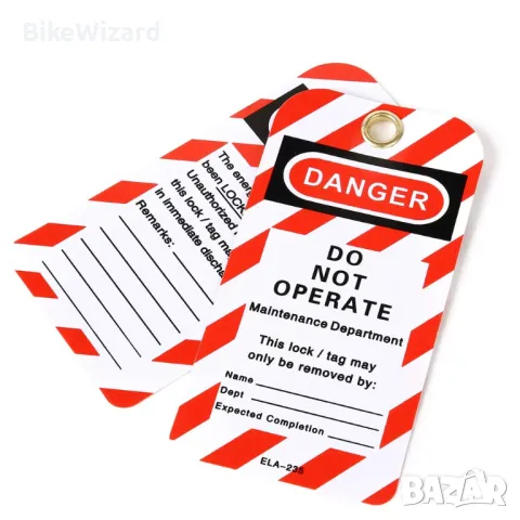 POFET Lockout Tagout Kit за заключване НОВО, снимка 5 - Други инструменти - 48409776