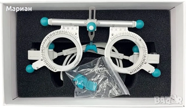 Регулируема пробна рамка за оптични лещи 48-80 мм