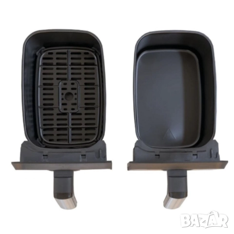 Двоен фритюрник Air Fryer, работещ  без олио, 8L, цифров дисплей, технология за интелигентно разпозн, снимка 3 - Друга електроника - 51974667