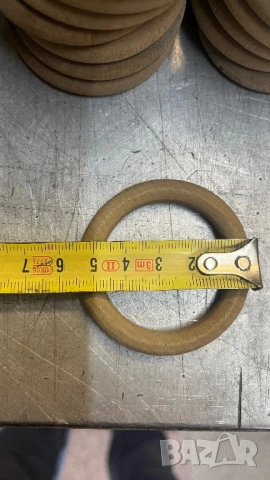 Халки с кукички от дървен корниз., снимка 2 - Други - 52424489