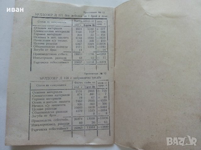 Брошура "Снижение себестойността на продукцията в ДМЗ "Сталин" Димитрово, снимка 4 - Антикварни и старинни предмети - 34211026