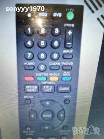 SONY RMT-D250P HDD/DVD REMOTE CONTROL 0403261532, снимка 2 - Дистанционни - 53708426