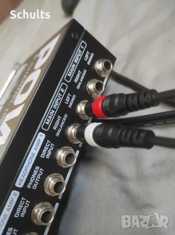 Behringer ha 8000 професионален слушалков усилвател, снимка 2 - Аудиосистеми - 55829631