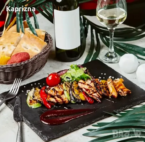 Каменна плоча/плато за сервиране