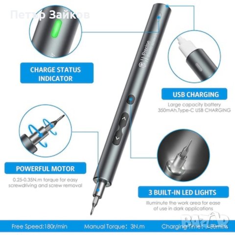 28 в 1 Електрическа отвертка, снимка 5 - Друга електроника - 40940388