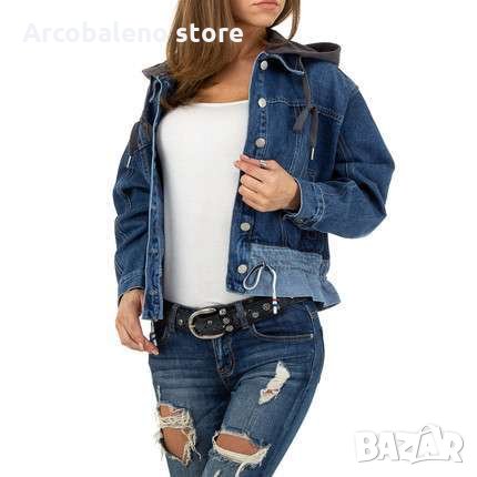 Дамско дънково яке , снимка 4 - Якета - 35720785