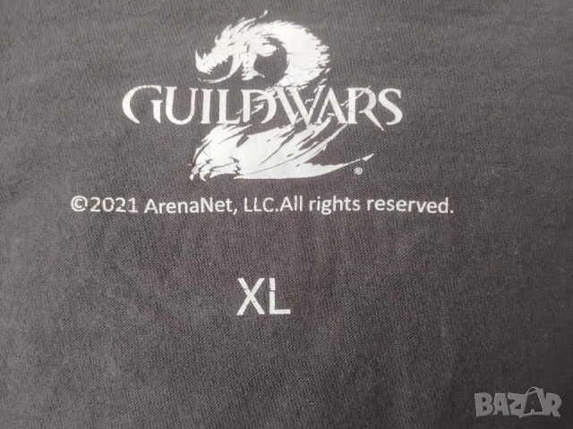 Guild Wars - тениска на видеоиграта, оригинален продукт, снимка 5 - Тениски - 51894403