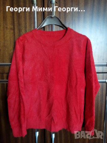 Дамска пухена блуза , снимка 1 - Блузи с дълъг ръкав и пуловери - 42473490
