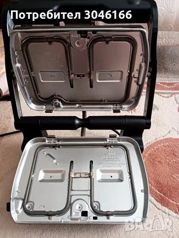 Оптигрил Tefal OptiGrill+ GC712834, 2000W, снимка 8 - Скари - 48648503