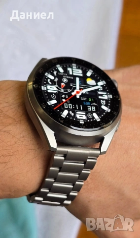 Tитаниев смарт часовник huawei watch 3 pro eSim , снимка 7 - Мъжки - 53511055