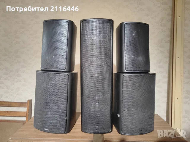 Canton Plus X (х2), Plus XL (х2) и AV700 (x1)
