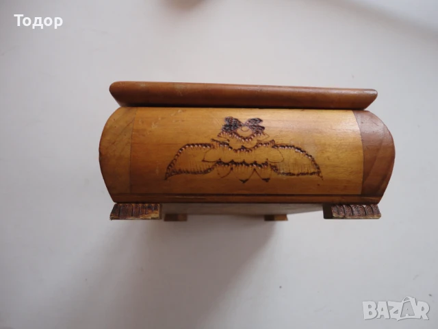 Дървена кутия за бижута 11, снимка 7 - Колекции - 50473390
