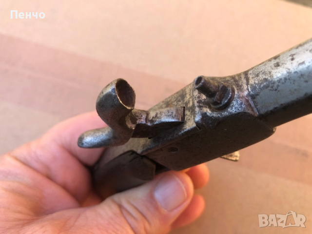 старинен капсулен пистолет, снимка 13 - Антикварни и старинни предмети - 40373642