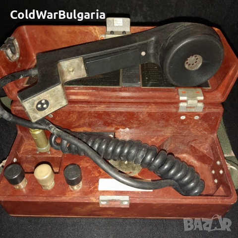 TAP-77 Български телефон – Военна техника от Студената война, снимка 12 - Колекции - 52007364