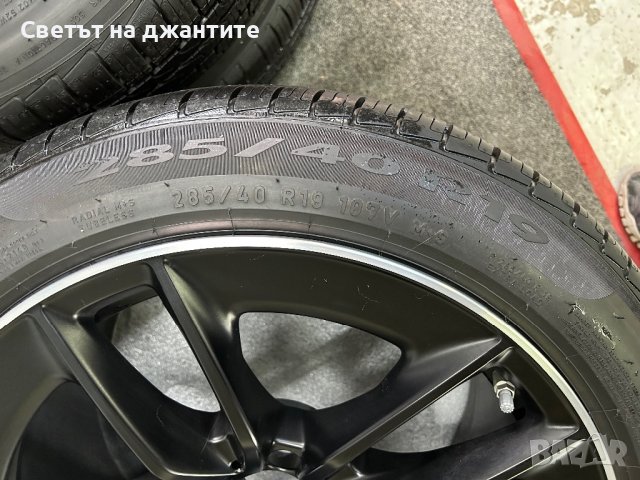Джанти с Гуми 19 Цола AMG GT 4 Door  Mercedes X290 255/45/19 и 285/40/19 Нови Оригинални , снимка 13 - Гуми и джанти - 42366995