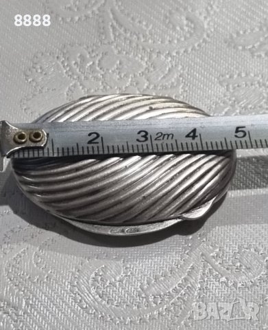 Винтидж сребърна кутия за хапчета , снимка 6 - Антикварни и старинни предмети - 44280418