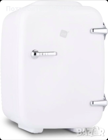 NK НОВ Мини хладилник преносим капацитет 4 литра 12V-220V функция за охлаждане и отопление, снимка 4 - Хладилници - 51689056